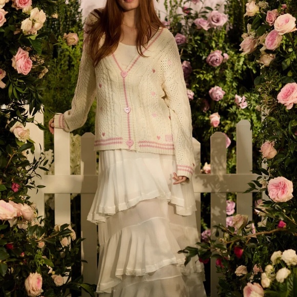 Taylor Swift Lover Cardigan- M/L New, Never Worn - Picture 5 of 5